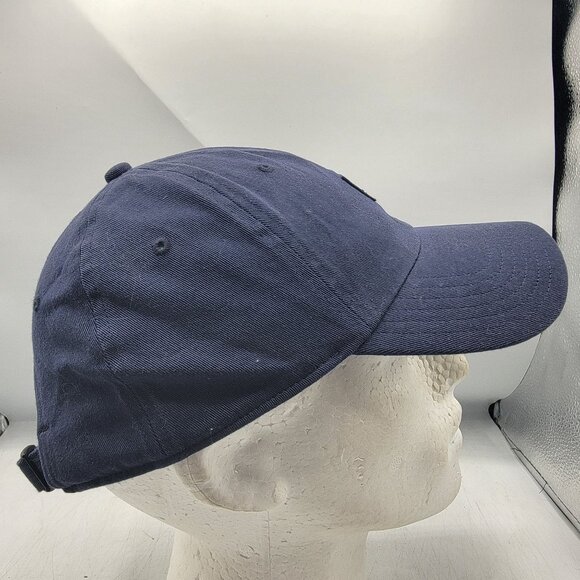 Ogio Shadow Badge Blue Cotton Hat Cap Adjustable Strapback Casual Athletic - Picture 4 of 8